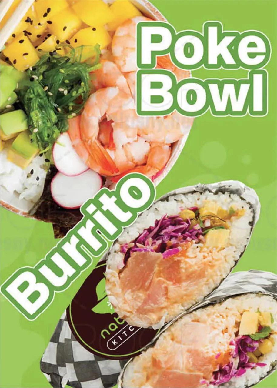 Poke Bowl & Sushi Burrito at Natural Kitchen Wilton, a Fast Casual Restaurant in Wilton